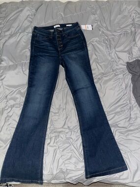 sofia by sofia vergara Dark Blue Flared Jeans